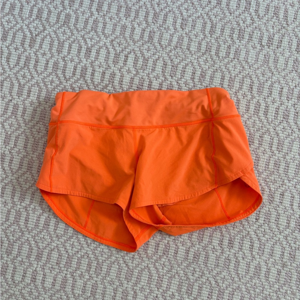 Lululemon Orange Shorts